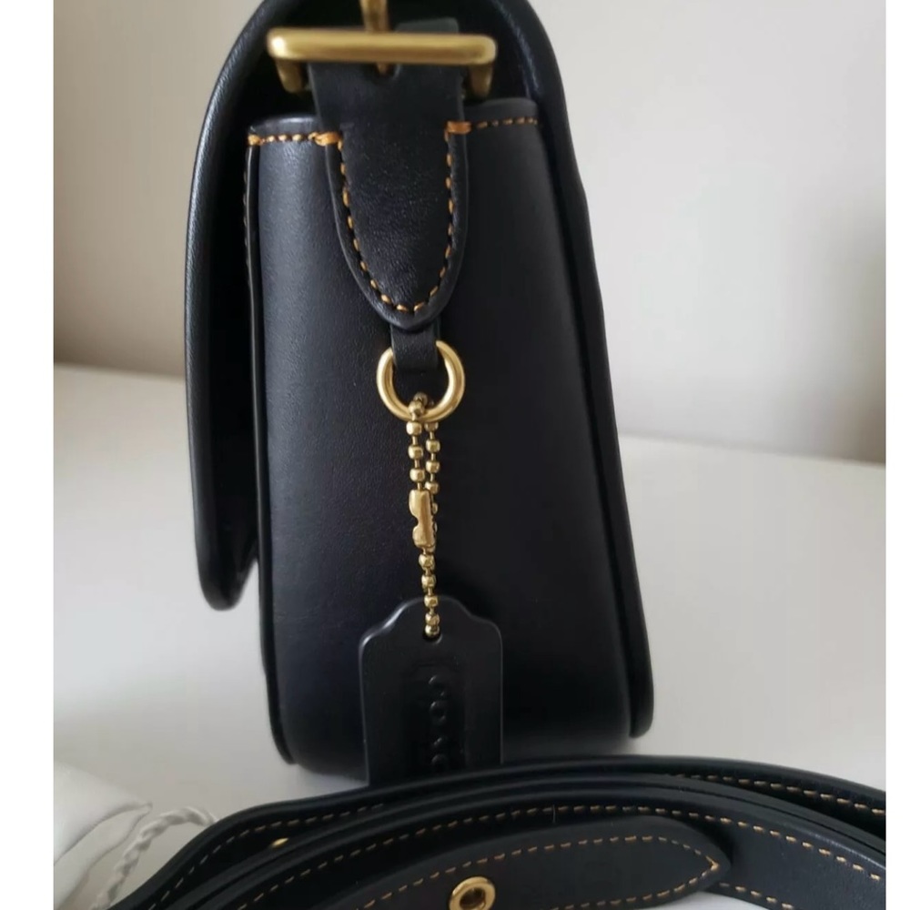 Coach Small Mini Rambler Glovetanned Leather Messenger Bag - Picture 8 of 10